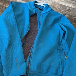 Under Armour Teal Blue Zip-Up Jacket